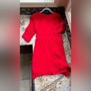 ModCloth Red Retro dress